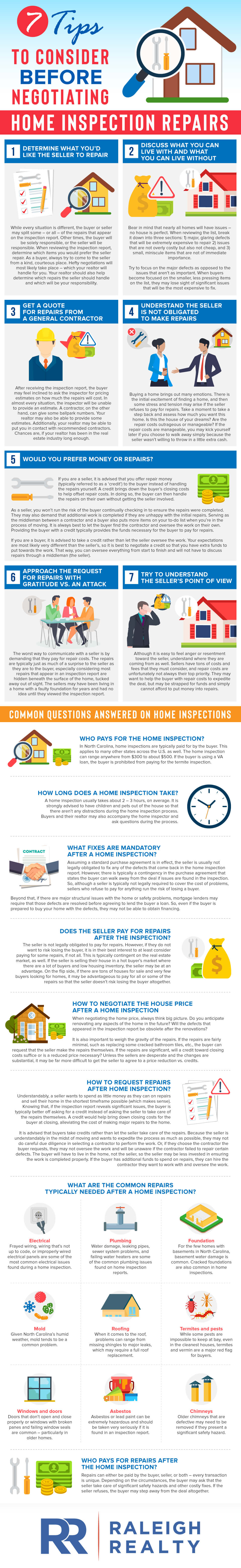 7 Tips To Consider Before Negotiating Home Inspection Repairs