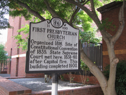 Wake County NC is rich in history, first presbyterian church!