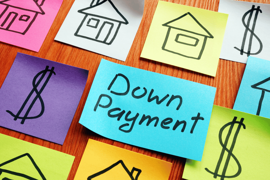 Save for a down payment when buying a home 