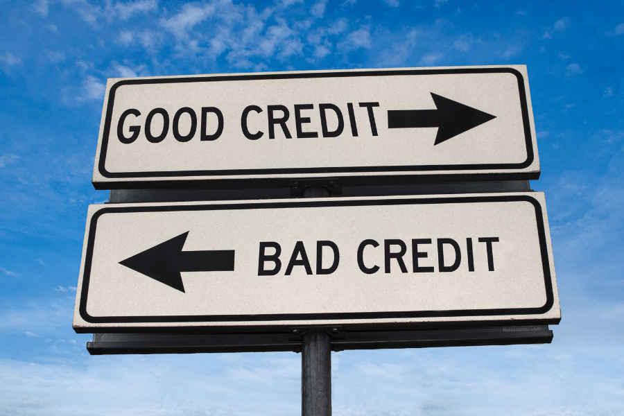 Good credit is needed to buy a new house 