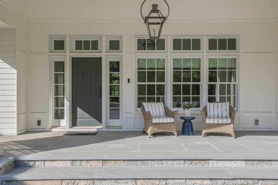 Porch decor will boost curb appeal and give you space to relax