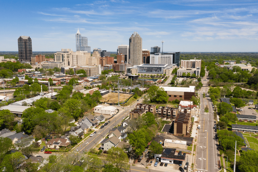 Garner, NC, is located close to Downtown Raleigh 
