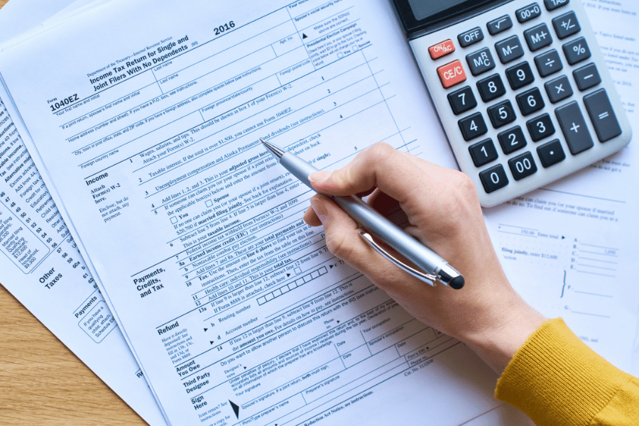 tax returns from the past two years are needed for a mortgage pre-approval