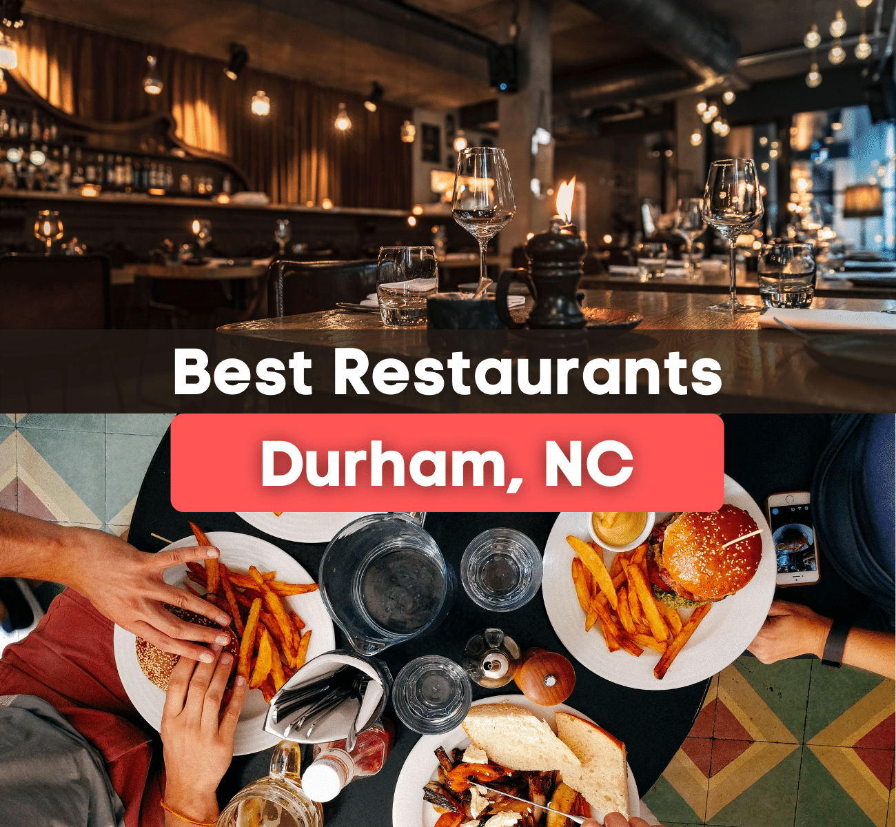 Best Restaurants in Durham, NC graphic 